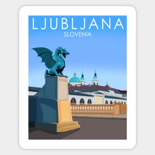 Ljubljana, Slovenia Sticker